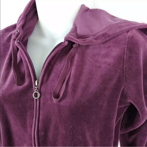 New York & co track jacket velvet S - Picture 3 of 9